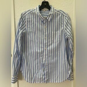 Alex Mill Blue Striped Cotton Shirt